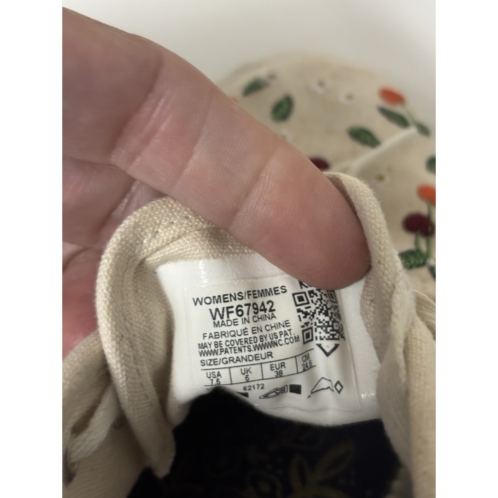 Keds x Rifle Paper Co Champion Lively Cherries Canvas Sneakers Womens 7.5 - Picture 8 of 9
